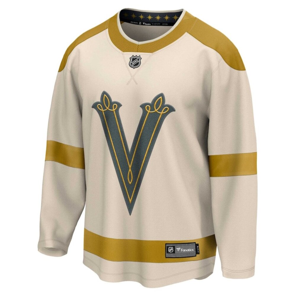 NEW Men's Vegas Golden Knights Fanatics  NHL Winter Classic Breakaway Jersey 5XL - Picture 3 of 4